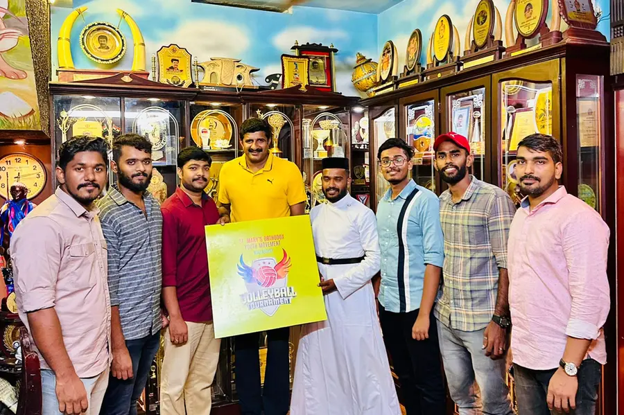 വോളിബോള് ടൂര്ണമെന്റ് ലോഗോ പ്രകാശനം ചെയ്തു