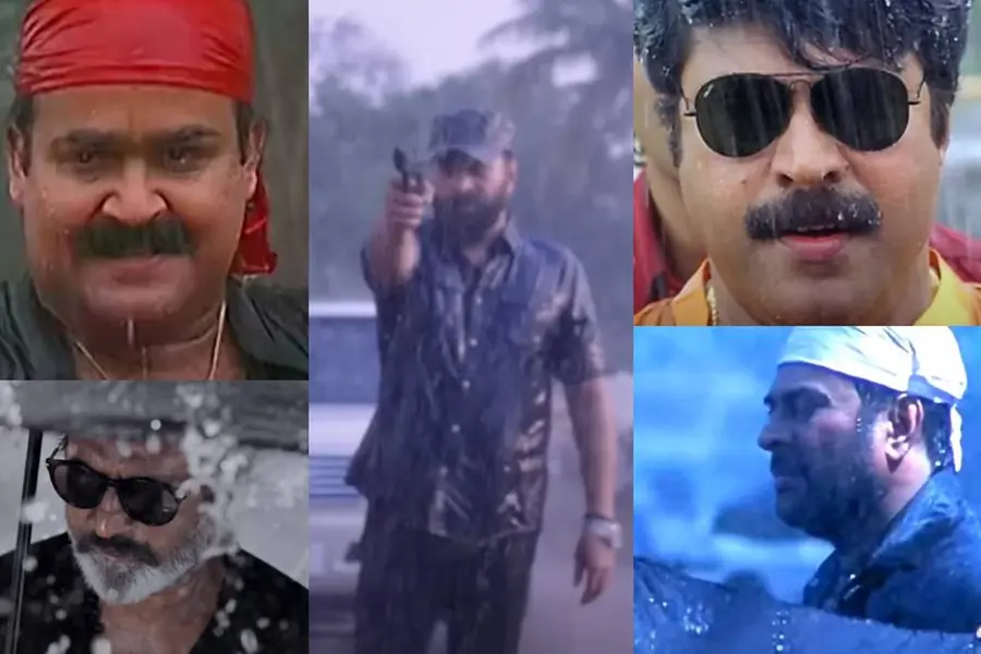 ബെല്ലാരി രാജയും ജഗന്നാഥനും മുതൽ ബിലാൽ വരെ; മഴയെ സാക്ഷിയാക്കി മാസ്സ് കാണിച്ചവർ