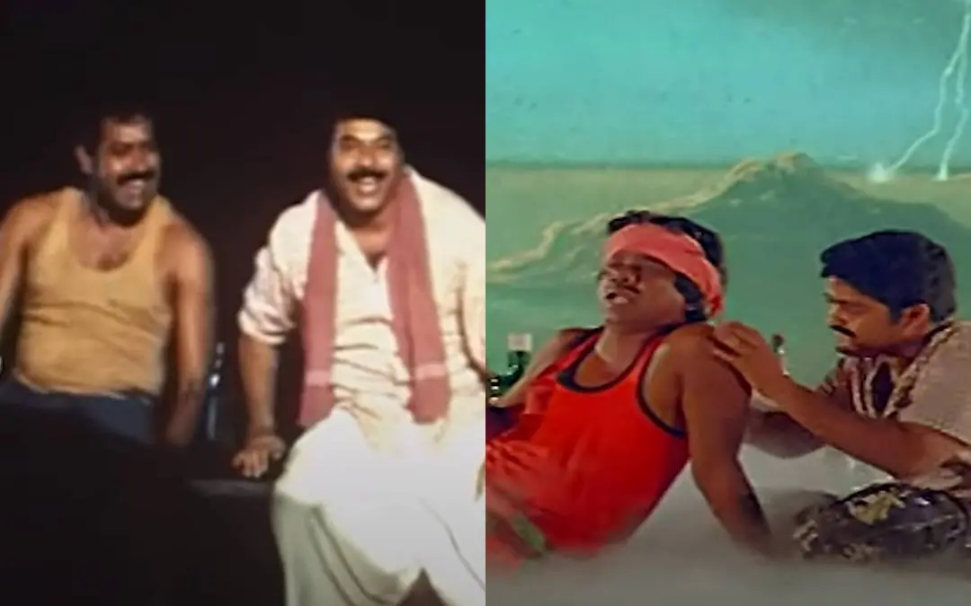 കാഴ്ച, കണ്ടു കണ്ടറിഞ്ഞു എന്നീ ചിത്രങ്ങളിലെ ഗാനരംഗങ്ങളിൽ നിന്ന് | ഫോട്ടോ: സ്ക്രീൻഗ്രാബ്