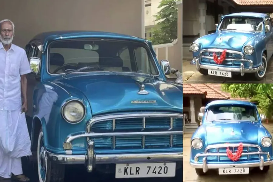ഫാദേഴ്സ് ഡേ സ്പെഷല്; അപ്പന് വളയം പിടിച്ച അംബാസിഡര് കാര് വീണ്ടെടുത്ത് സമ്മാനിച്ച് മക്കള്