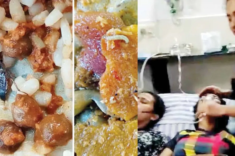 ചോറില് പാറ്റ, കറിയില് പുഴു; ഹോസ്റ്റല് ഭക്ഷണം കഴിച്ച വിദ്യാര്ഥികള് ആശുപത്രിയില്
