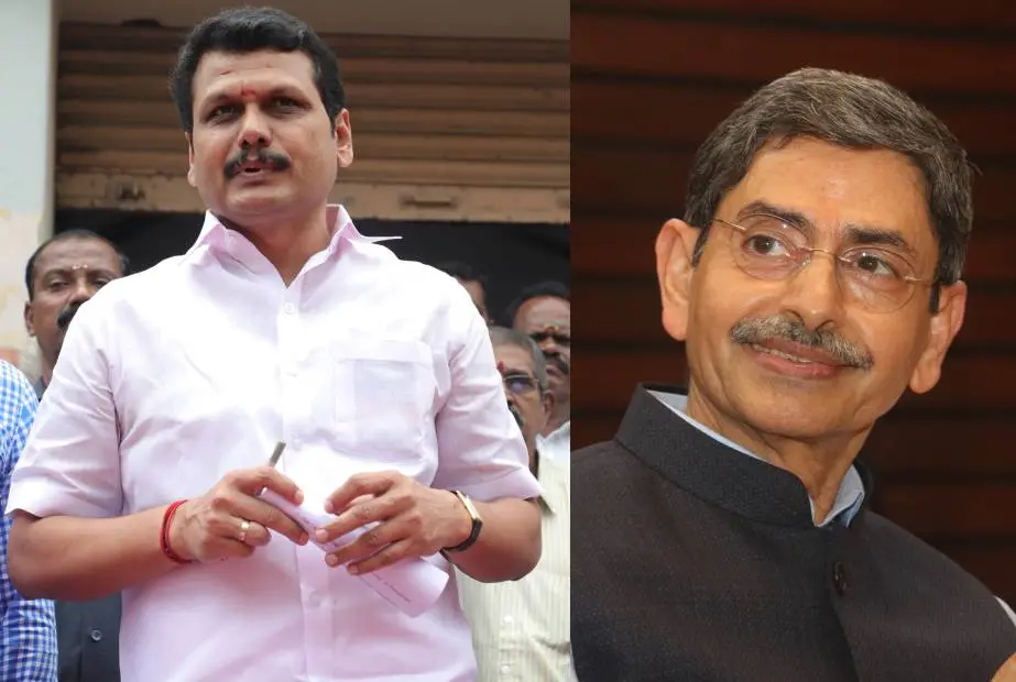 സെന്തില് ബാലാജി, ആര്.എന്. രവി