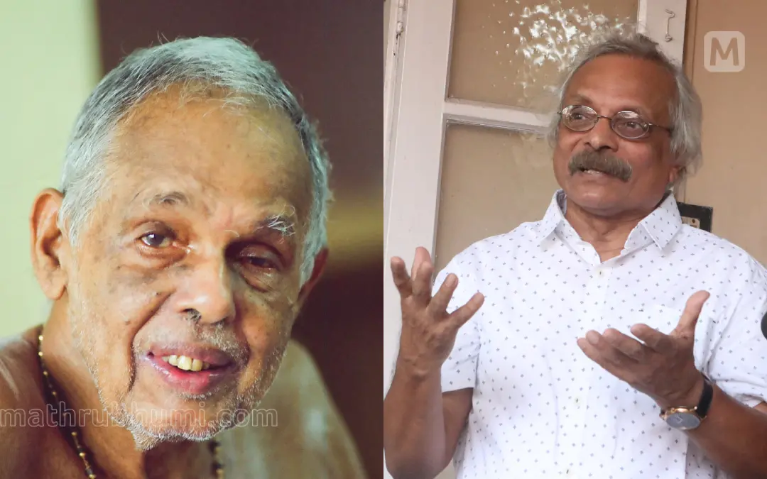 തകഴി, എം. മുകുന്ദന് | ഫോട്ടോ: മാതൃഭൂമി