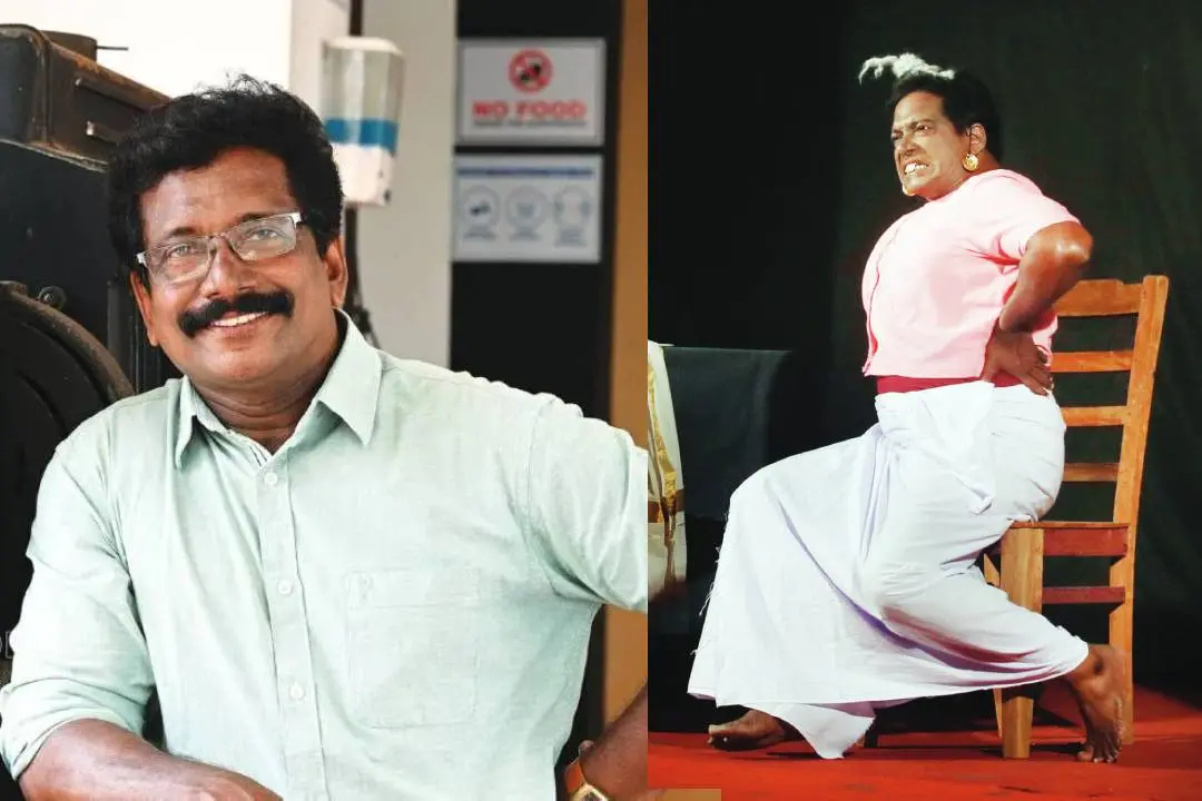 അപ്പുണ്ണി ശശി/ ചക്കരപ്പന്തല് എന്ന നാടകത്തില് അപ്പുണ്ണി ശശി | Photo: Mathrubhumi