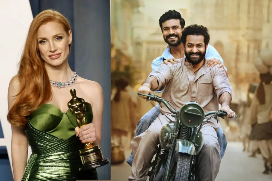 ആര്‍ആര്‍ആര്‍ ശരിക്കും ഒരു വിരുന്ന്; ചിത്രത്തെ പ്രശംസിച്ച് ജെസീക്ക ചാസ്റ്റെയ്ന്‍
