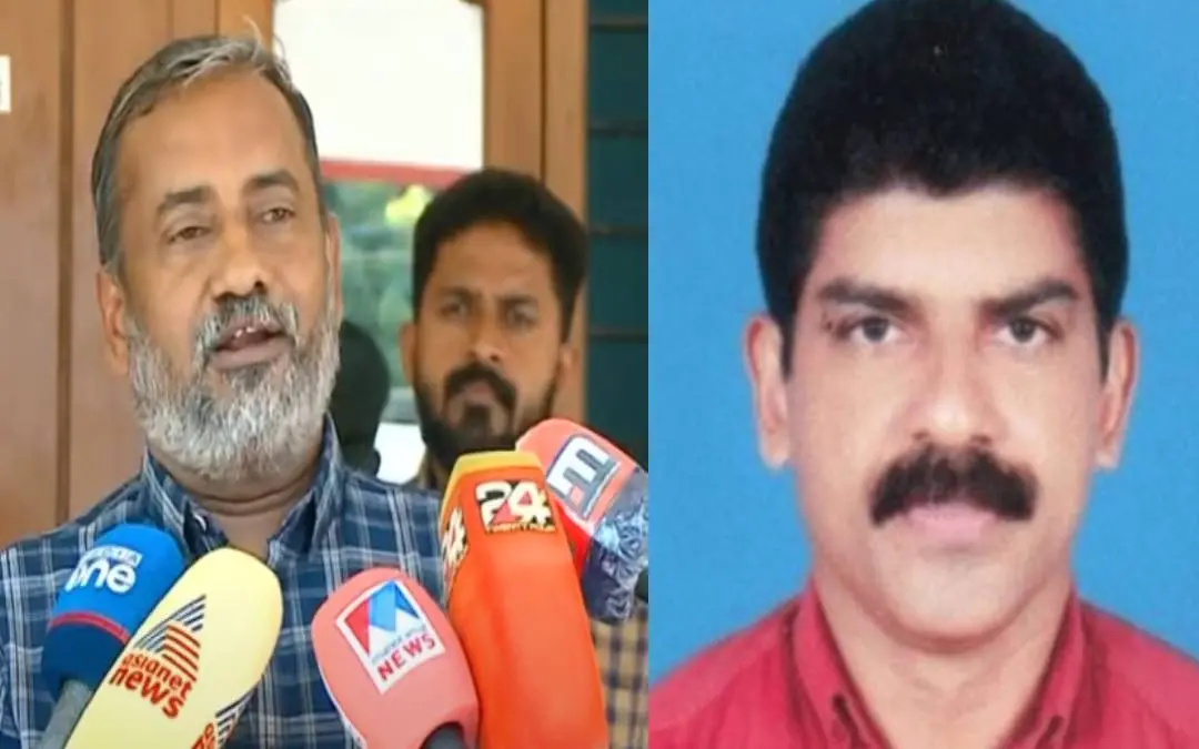 മന്ത്രി പി.പ്രസാദ്, ബിജു കുര്യന്