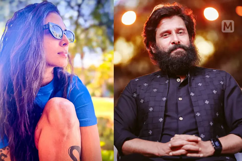 ഷൂട്ടിങ് ഇടവേളയ്ക്കിടെ ചിയാന് വിക്രമിന്റെ ക്ലിക്ക്; ചിത്രം പങ്കുവെച്ച് മാളവിക