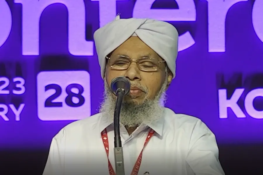 ഇന്ത്യയിലേത് പോലെ ഇസ്ലാമികപ്രവർത്തനം നടത്താൻ അറബ് രാജ്യങ്ങളിൽ പറ്റില്ല- പൊന്മള അബ്ദുൽ ഖാദർ മുസ്ല്യാർ
