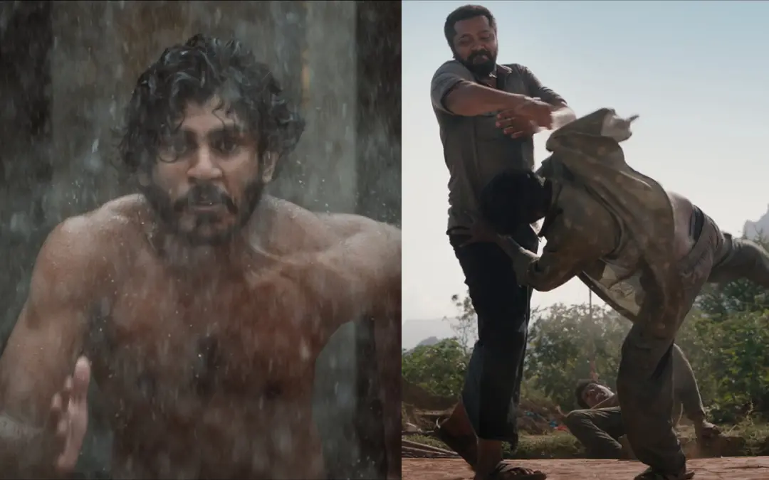 തഗ്സ് എന്ന ചിത്രത്തിൽ ഹൃദ്ധി, ബോബി സിംഹാ എന്നിവർ | ഫോട്ടോ: സ്ക്രീൻഗ്രാബ്