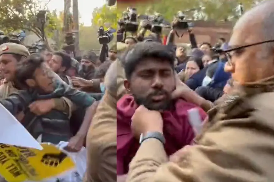 ഡല്ഹി സര്വകലാശാലയില് കൂട്ടംകൂടുന്നതിന് നിരോധനം; അംബേദ്കര് സര്വകലാശാലയിലും പ്രതിഷേധം
