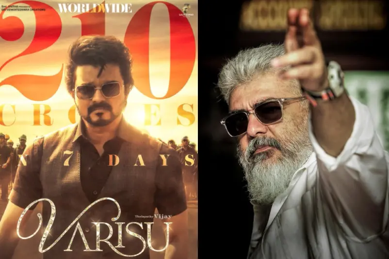ബോക്സോഫീസില് അജിത്തിനെ പിന്നിലാക്കി വിജയ്; വാരിസ് 200 കോടി ക്ലബ്ബില്