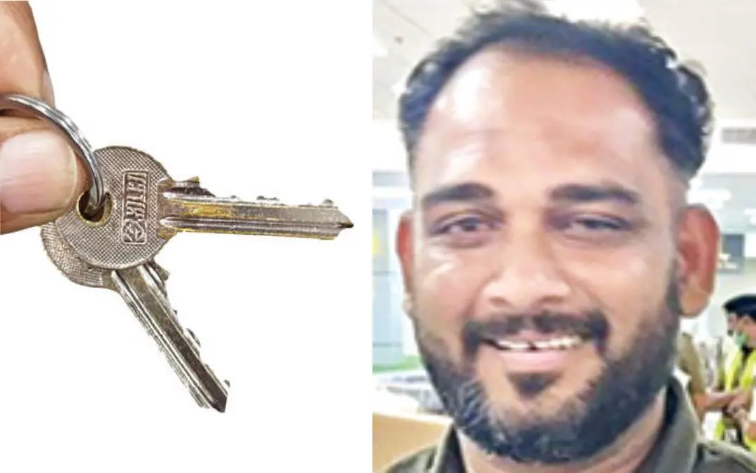 താക്കോല് രൂപത്തിലാക്കിയ സ്വര്ണം, സബീറലി
