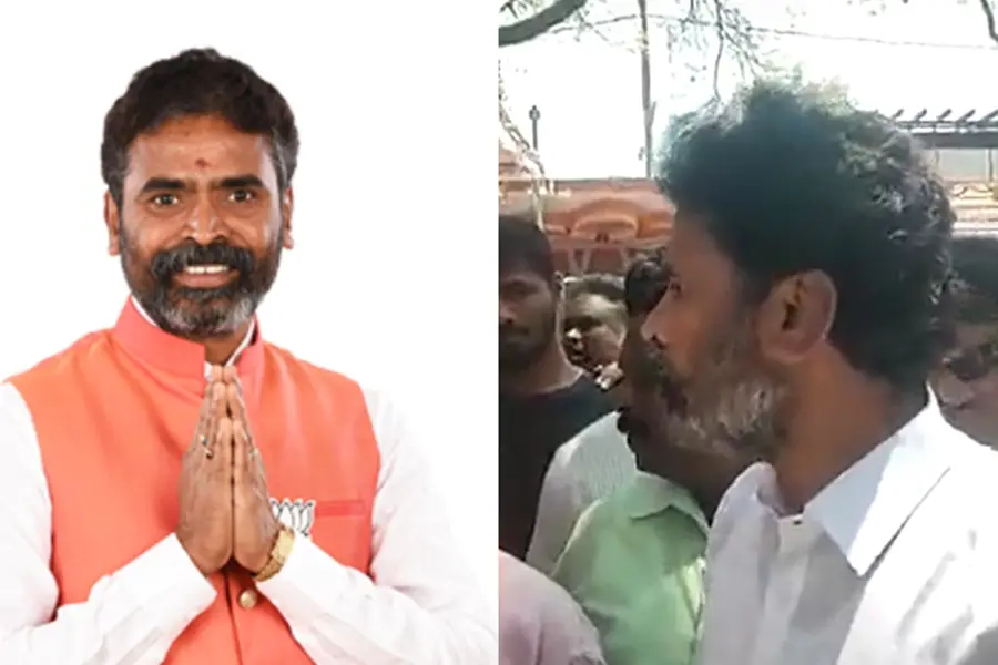 സിന്ദൂരമണിയാത്തതിന് യുവതിയെ അധിക്ഷേപിച്ച് BJPഎംപി; ഇന്ത്യയെ ഹിന്ദുത്വ ഇറാനാക്കാൻ ശ്രമമെന്ന് കോൺഗ്രസ്