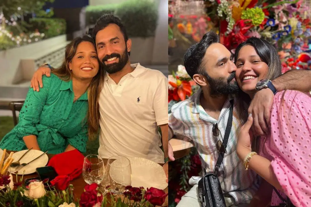 ദീപിക പള്ളിക്കലും ദിനേശ് കാര്ത്തിക്കും | Photo: instagram/ dipika pallikal