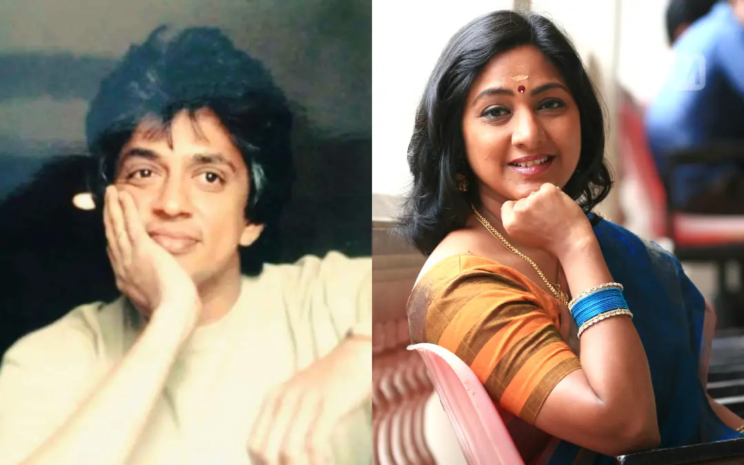 രഘുവരൻ, രോഹിണി | ഫോട്ടോ: twitter.com/Rohinimolleti, പി.ജയേഷ് \ മാതൃഭൂമി