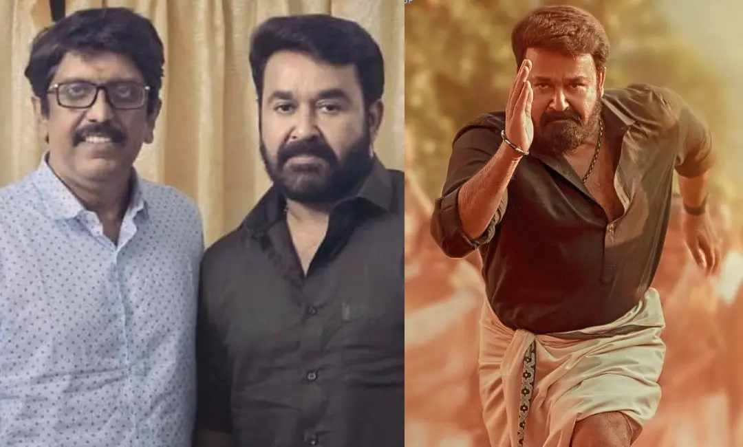 ബി ഉണ്ണികൃഷ്ണന് മോഹന്ലാലിനൊപ്പം, ആറാട്ടില് മോഹന്ലാല്