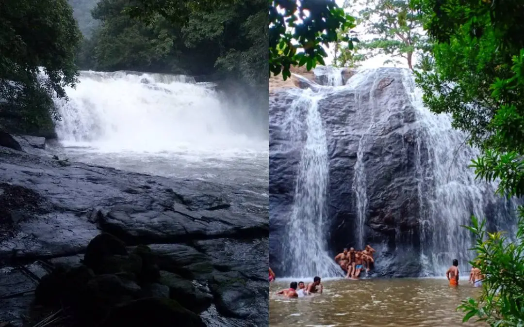 തൊമ്മന്കുത്ത് ആനചാടിക്കുത്ത് വെള്ളച്ചാട്ടങ്ങള്