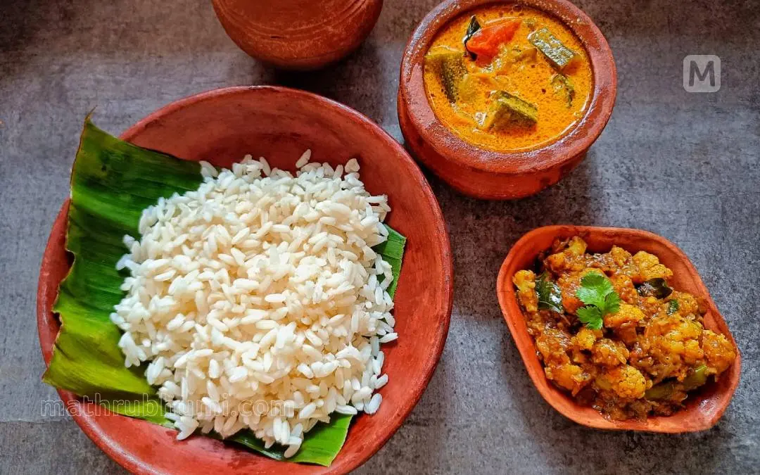 വെണ്ടക്ക മപ്പാസും കോളിഫ്ലവർ പെപ്പർ മസാലയും