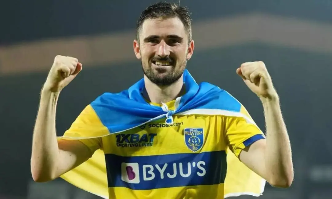 ഇവാന് കലിയുഷ്നി | Photo: twitter/ kerala blasters