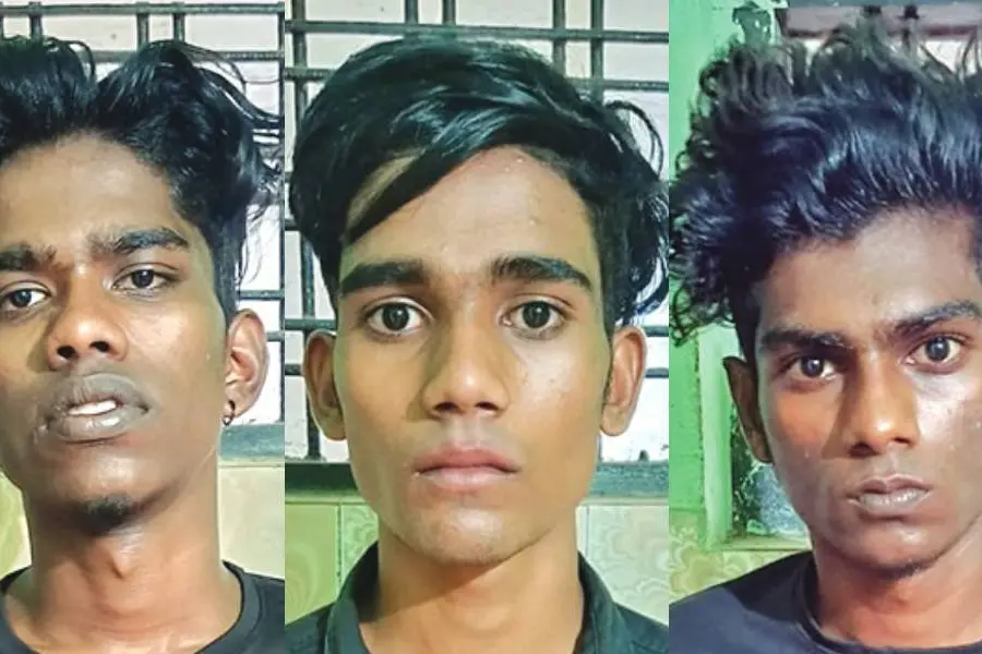 അതിഥിത്തൊഴിലാളിയെ ഭീഷണിപ്പെടുത്തി Gpay വഴി പണം കവര്ന്നു; 18-കാരായ മൂന്നുപേര് പിടിയില്