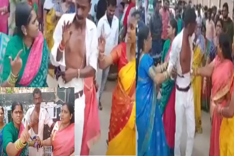 'പെണ്‍മക്കളെ കൊണ്ടുവരണം, ആറുലക്ഷവും വേണം'; മന്ത്രവാദിയെ നടുറോഡിലിട്ട് കൈകാര്യംചെയ്ത് സ്ത്രീകള്‍