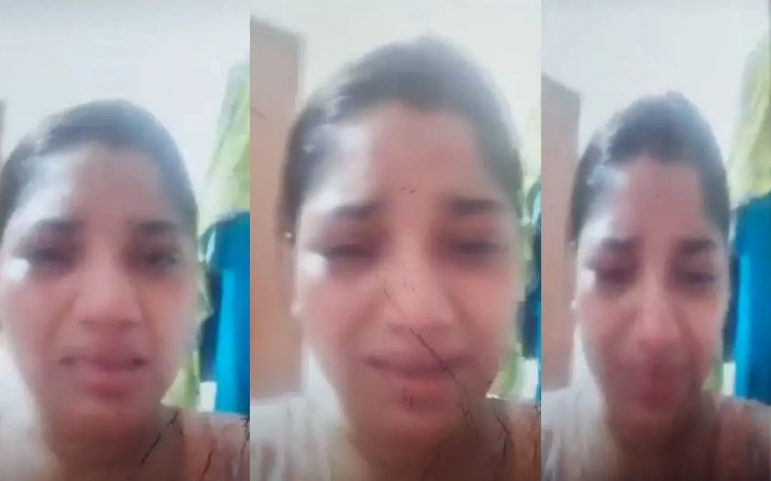 യുവതിയുടെ ഫെയ്‌സ്ബുക്ക് ലൈവ് വീഡിയോയില്‍നിന്നുള്ള ദൃശ്യങ്ങള്‍ | Screengrab: twitter.com/Team_Herox1
