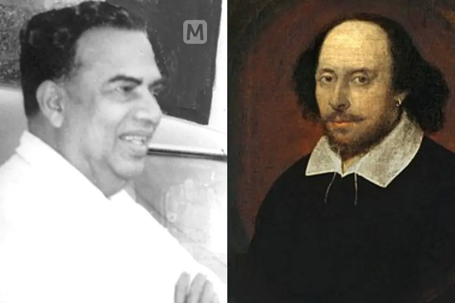 'എന്തിനാണ് തലയില്‍ ചുവന്ന പട്ടു കെട്ടിയത്? ഹാംലെറ്റ് കമ്യൂണിസ്റ്റുകാരനായിരുന്നോ?' - എ.കെ.ജി.