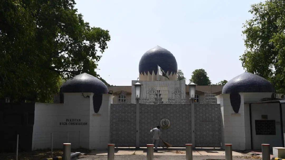 ഡല്ഹിയിലെ പാക് ഹൈക്കമ്മീഷന് കാര്യാലയം | Photo: AFP