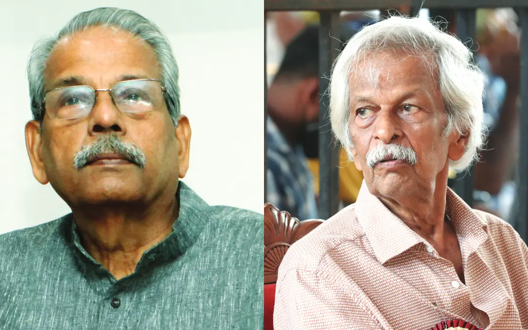 സി. രാധാകൃഷ്ണന്, കാനായി കുഞ്ഞിരാമന്.