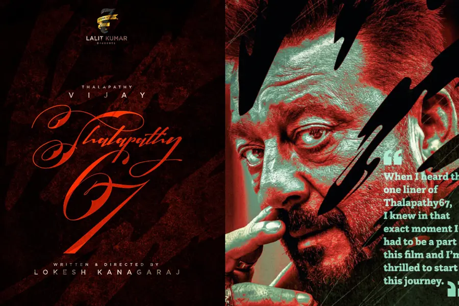 വൺലൈൻ കേട്ട് ത്രില്ലടിച്ചെന്ന് ദാദ, ദളപതി 67-ൽ വില്ലനായി സഞ്ജയ് ദത്ത്