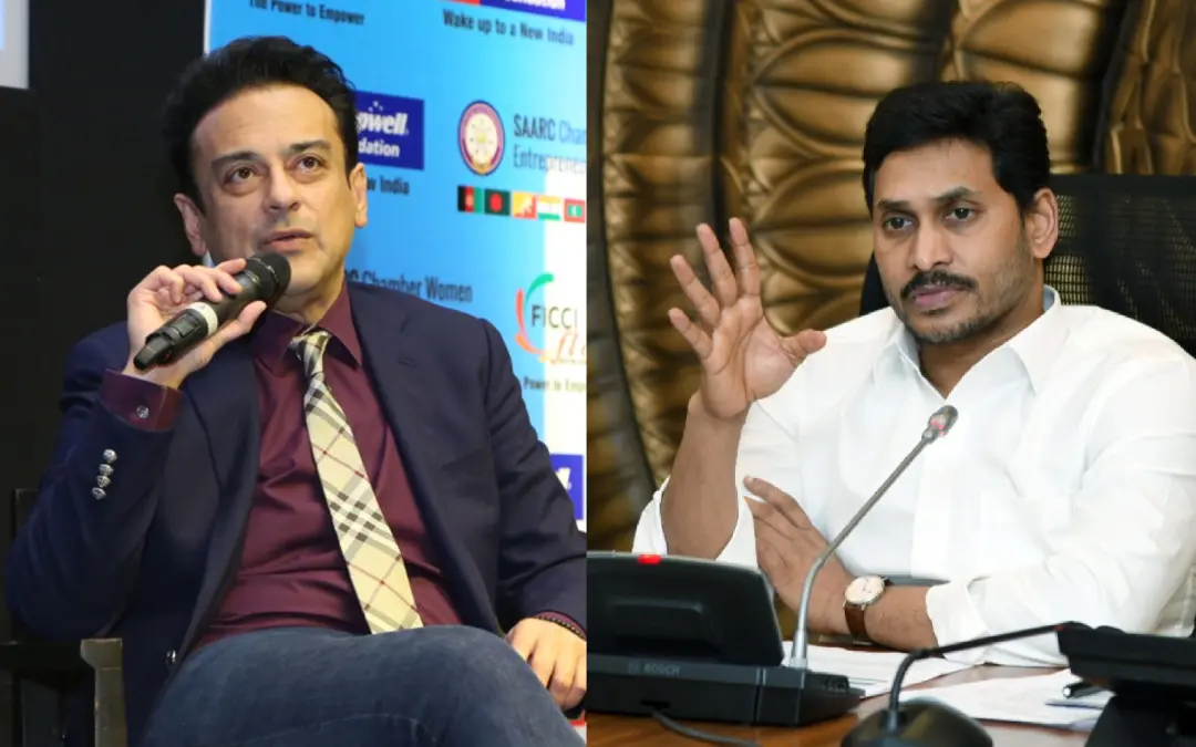 അദ്നൻ സമി, വെ.എസ്. ജഗന്മോഹൻ റെഡ്ഡി | ഫോട്ടോ: യു.എൻ.ഐ, എ.എൻ.ഐ