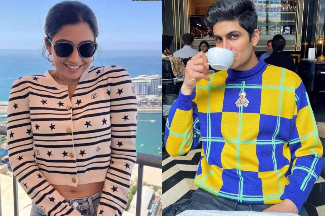 രശ്മിക മന്ദാനയും ശുഭ്മാന്‍ ഗില്ലും | Photo: instagram/ rashmika mandanna/ shubhman gill