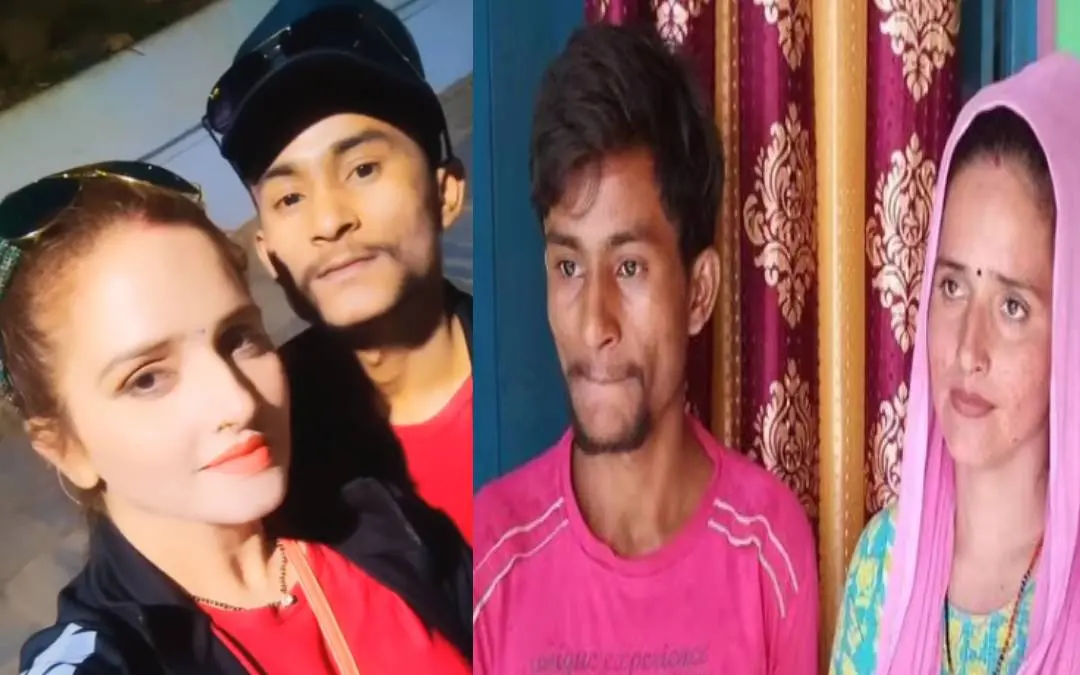സീമ ഹൈദറും സച്ചിനും | Photo: Instagram&Twitter