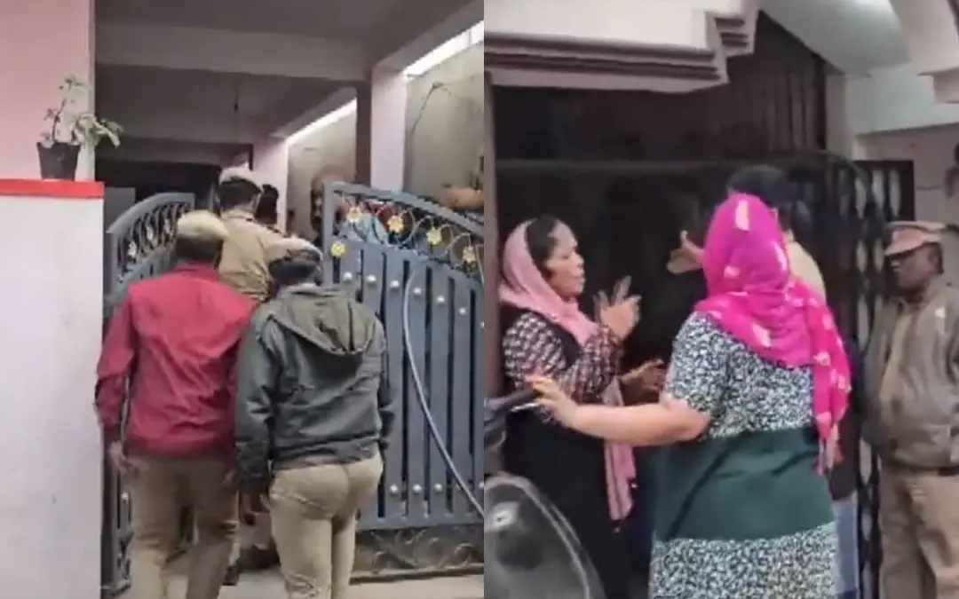 കോയമ്പത്തൂരിലെ റെയ്ഡ് നടന്ന ഇടങ്ങളില്നിന്നുള്ള ദൃശ്യങ്ങള് | Photo: Screen grab/ Twitter: ANI