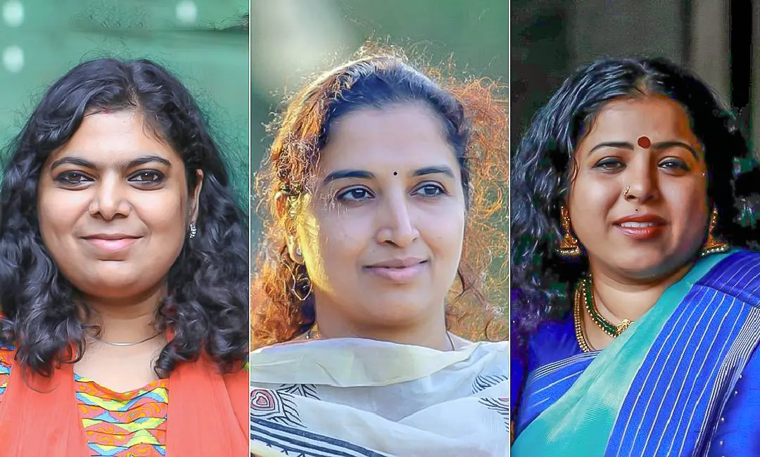 എസ്. സിതാര, കെ.രേഖ, ഇന്ദു മേനോന്‍
