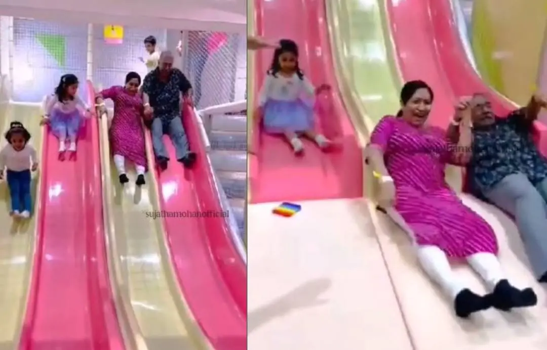 സുജാത ഇന്‍സ്റ്റഗ്രാമില്‍ പങ്കുവെച്ച വീഡിയോയില്‍ നിന്ന്‌ | Photo: instagram/ sujatha