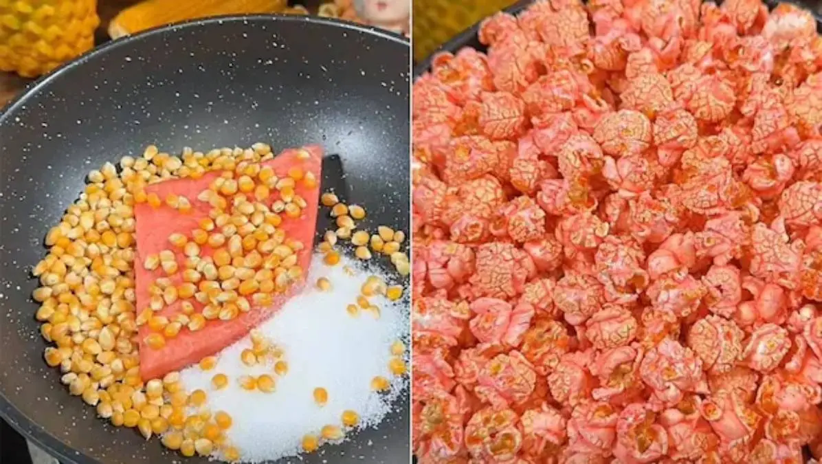 വാട്ടര്മെലണ് പോപ്പ്കോണ് | Photo: instagram.com/funfood1
