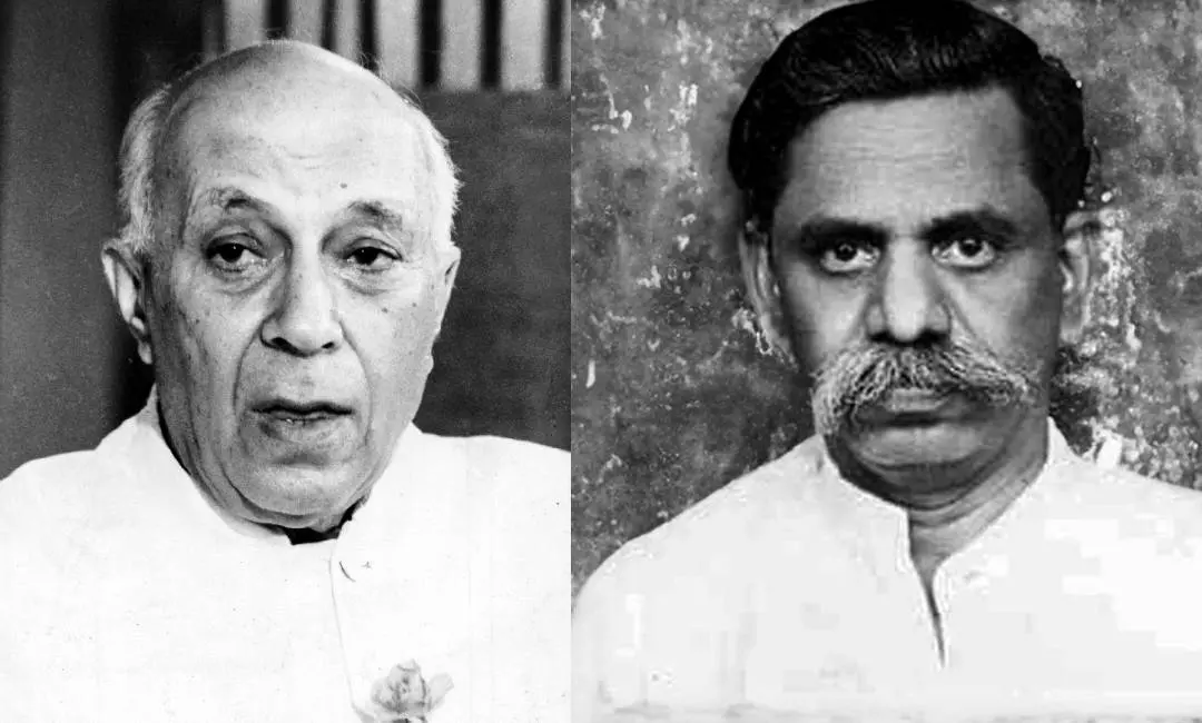 ജവാഹര് ലാല് നെഹ്രു, മാ.പൊ. ശിവജ്ഞാനം