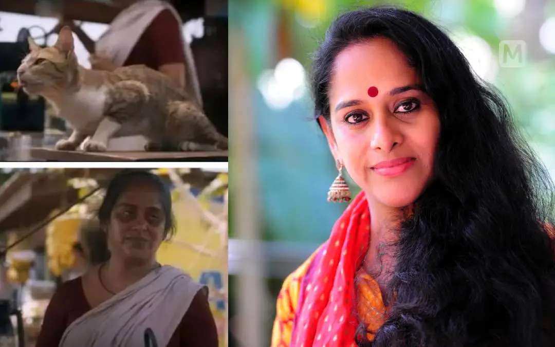 'കിംഗ് ഓഫ് കൊത്ത'യിൽ നിന്നൊരു രംഗം, സജിതാ മഠത്തിൽ | ഫോട്ടോ: www.facebook.com/sajitha.madathil, മധുരാജ് \ മാതൃഭൂമി