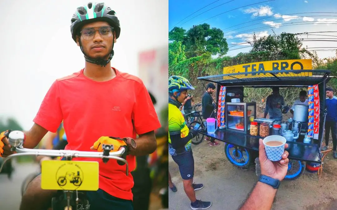 നിധിനും ചായക്കടയും | ഫോട്ടോ: www.instagram.com/nidh_tea_bro/