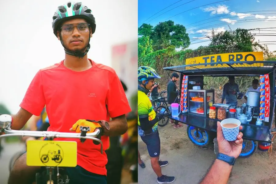 മൗണ്ടനീയറിംഗ് പഠിക്കണം, എവറസ്റ്റ് കൊടുമുടി കീഴടക്കണം, അതിനായി നിധിൻ ചായ വിൽക്കുകയാണ്