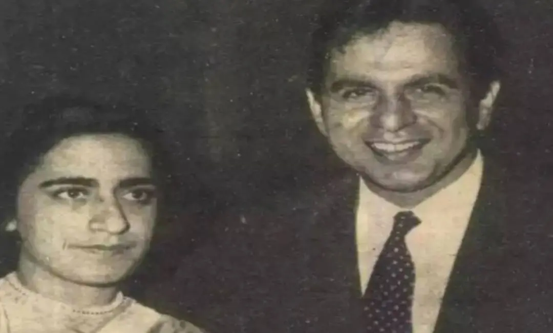 സയീദ ഖാന് ദിലീപ് കുമാറിനൊപ്പം