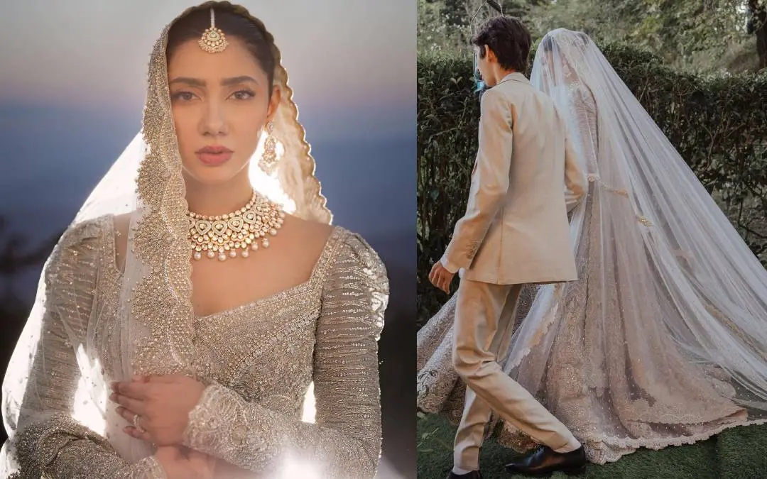 മഹിറ ഖാൻ വിവാഹദിനത്തിൽ | Photos: instagram.com/mahirahkhan/?hl=en&img_index=1