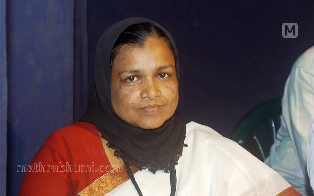 വിളയിൽ ഫസീല | ഫോട്ടോ: കെ.കെ. സന്തോഷ് \ മാതൃഭൂമി