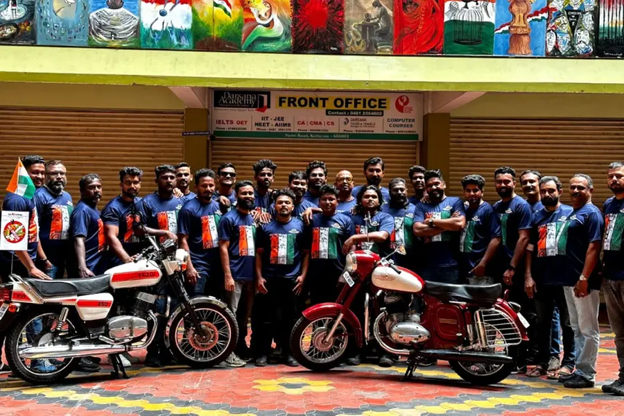 സ്വാതന്ത്ര്യദിനത്തില് ലഹരിവിരുദ്ധ ബൈക്ക് റാലി നടത്തി