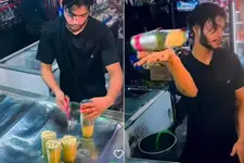 ഗ്ലാസിനാണ് ജ്യൂസിനേക്കാള്‍ പ്രാധാന്യം; വൈറലായി കുലുക്കി സര്‍ബത്ത് വീഡിയോ