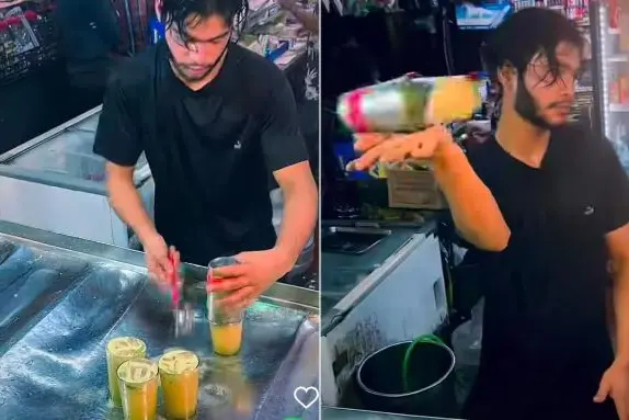 ഗ്ലാസിനാണ് ജ്യൂസിനേക്കാള് പ്രാധാന്യം; വൈറലായി കുലുക്കി സര്ബത്ത് വീഡിയോ
