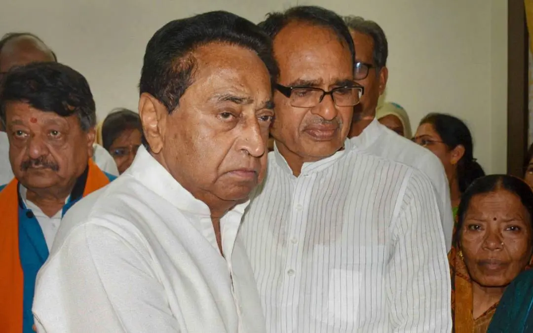 കമല്നാഥും ശിവരാജ് സിങ് ചൗഹാനും | Photo: PTI