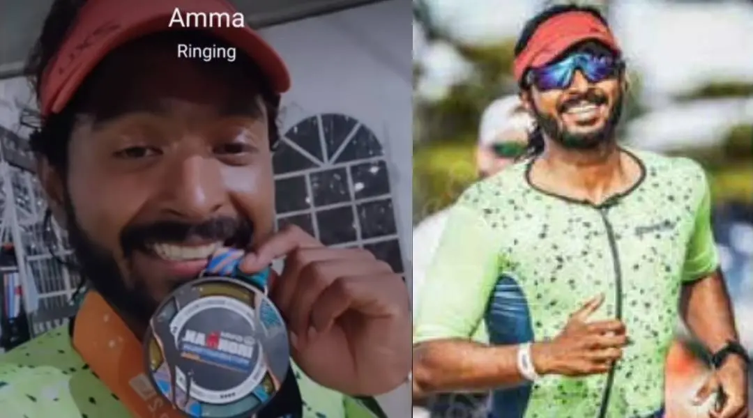 വിഷ്ണുപ്രസാദ്   Photo | facebook Enroute to Ironman by Vishnu Prasad