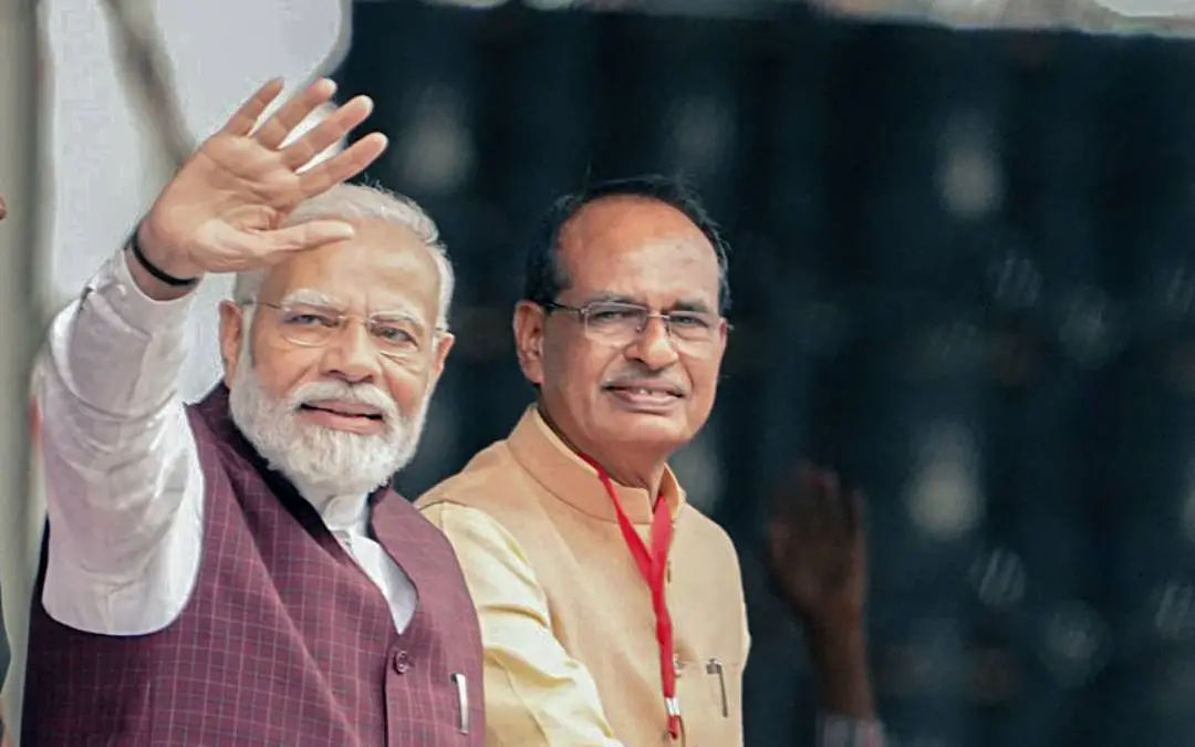 നരേന്ദ്രമോദിയും ശിവരാജ് സിങ് ചൗഹാനും | Photo: ANI